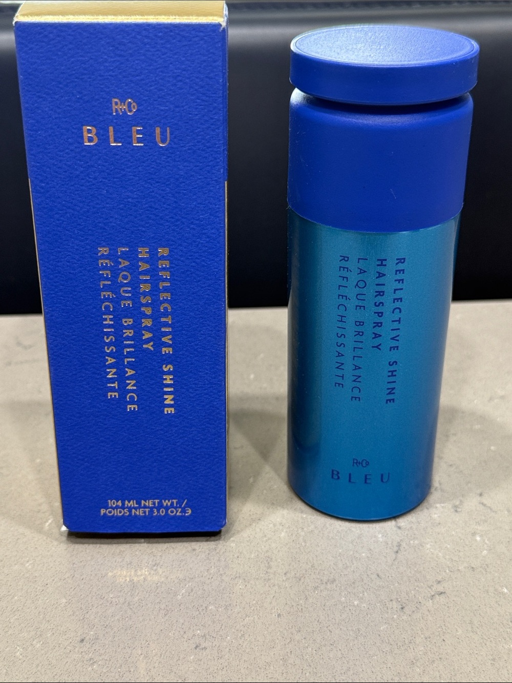 R+Co BLEU Reflective Shine Hairspray - new/Unused